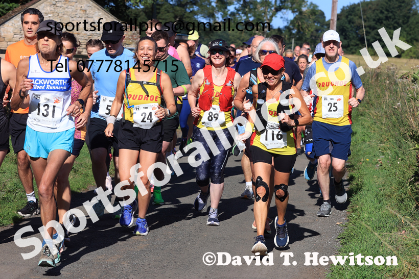The 2026 Tynedale Jelly Tea 10 Mile Road Race, Matfen, Northumberland. Photo: David T. Hewitson/Sports for All Pics